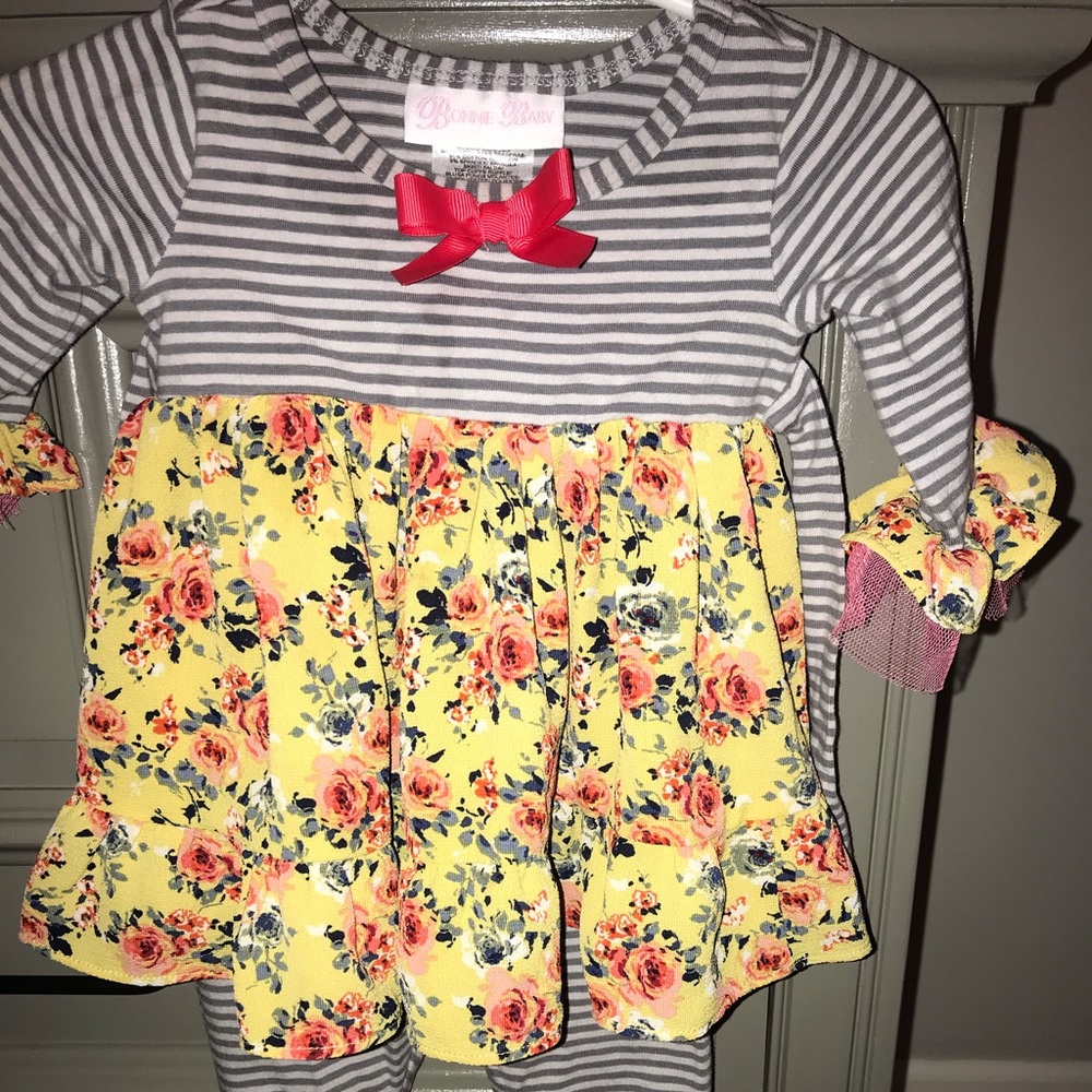 6-9 month Bonnie baby two piece set